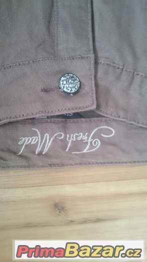 Prodám hnědou džínovou sukni zn. Fresh Made – fotografie 2