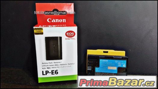 -----Batéria Canon LP-E6 (a iné fotopríslušenstvo)----- – fotografie 1