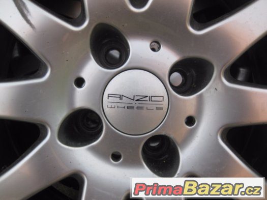 Prodám obutá celoroční alu-litá kola Anzio Wheels – fotografie 3