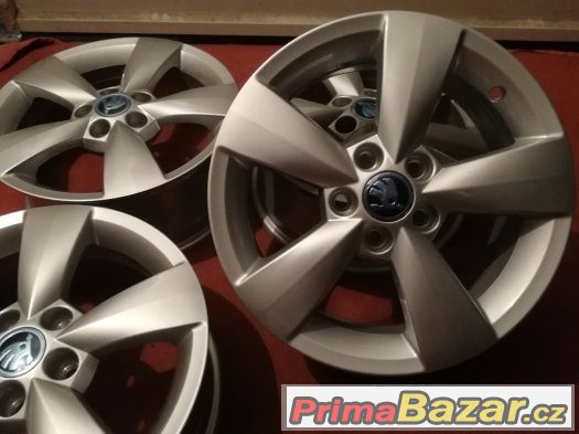 nové Alu kola Škoda 15" 5x100 – fotografie 1