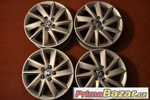 Alu kola Škoda 15" 5x100 NOVÉ – fotografie 2