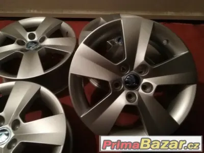 originál Alu kola Škoda 15" 5x100 nové