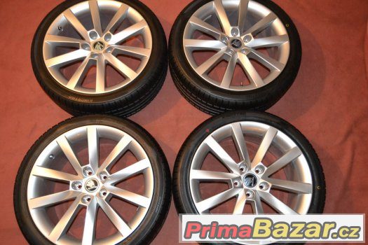 nové alu kola škoda ALARIS 5x112 r18 – fotografie 2