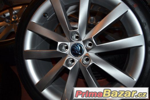 nové alu kola škoda ALARIS 5x112 r18 – fotografie 3