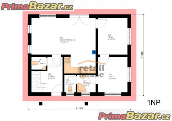 Rodinný dům Panda Elegant, 6+kk, 120 m2 – fotografie 9