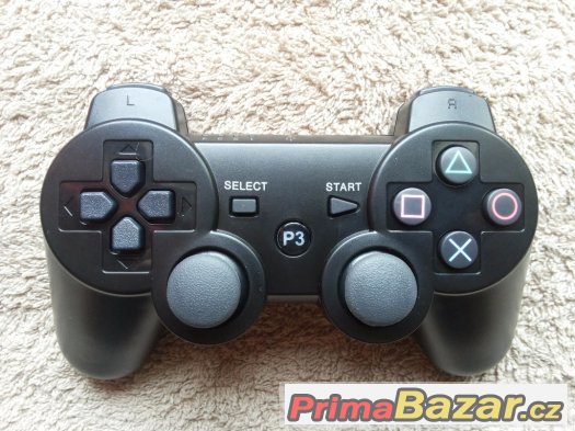 Náhradní bezdrátový vybrační ovladač pro PS3 – fotografie 1