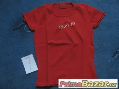 Dámská trička Replay a Gate...téměř nové málo nošené.