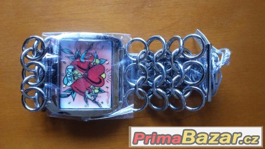 Originální hodinky ED Hardy v krásném balení – fotografie 2