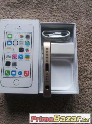 Apple iPhone 5S 16GB zlatý záruka – fotografie 2