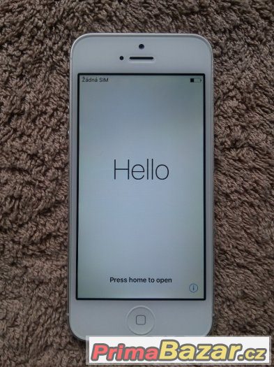 Apple iPhone 5 16GB,Pěkný s krabicí – fotografie 2