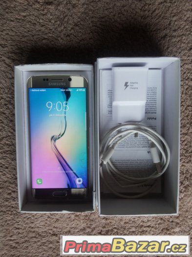 Samsung S6 EDGE 64GB Gold Platinum, s krabičkou i výměna – fotografie 1