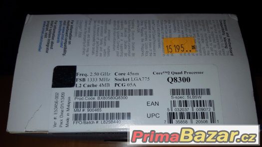 Intel Core 2 Quad Q8300 2,5@3,5GHz rock stable – fotografie 4
