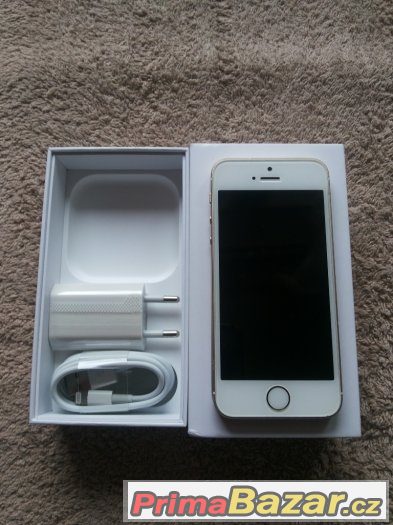 Apple iPhne SE 16GB Zlatý, pěkný – fotografie 1