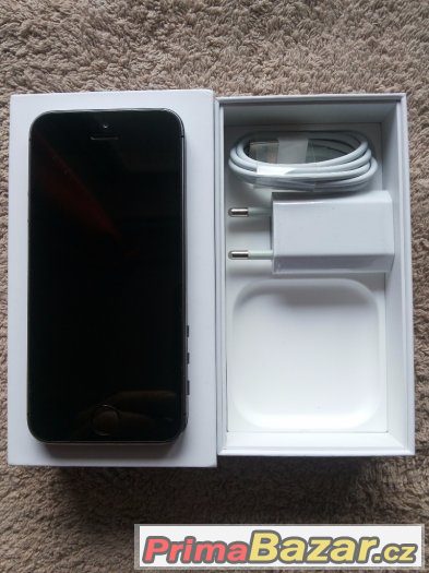 Apple iPhone 5S 16GB Space gray, záruka, krabička – fotografie 1