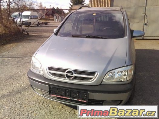 Opel Zafira 2.0 DTi R.v. 7/2004 7 Míst. Vadná spojka – fotografie 1