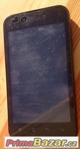 LG P970 Optimus Black – fotografie 2