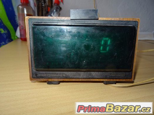 Staré - retro sovětské elektr. digi hodiny – fotografie 2