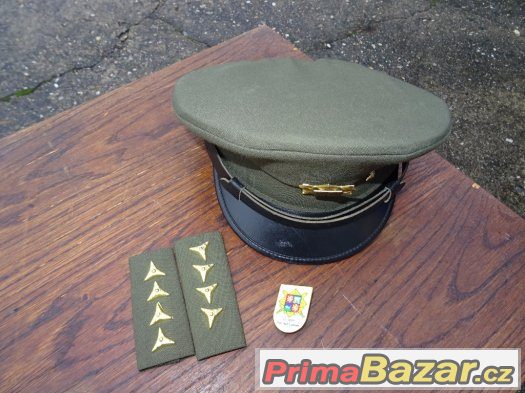 AČR - vojenská brigadýrka + výložky a odznak – fotografie 2