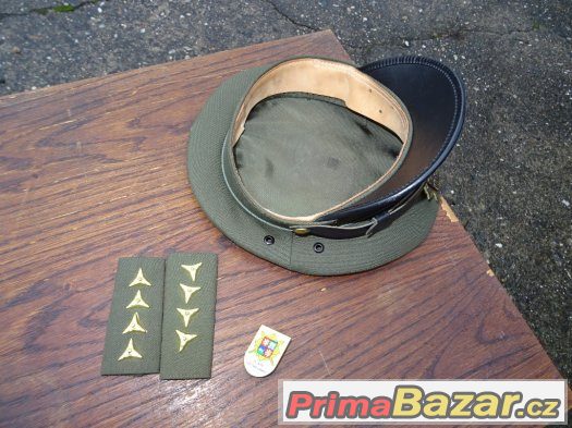 AČR - vojenská brigadýrka + výložky a odznak – fotografie 3