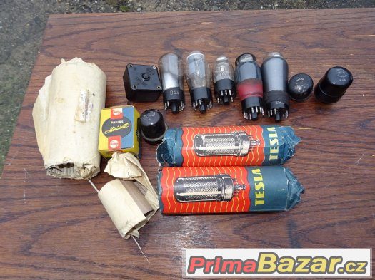 Staré elektronky - 9 ks – fotografie 1