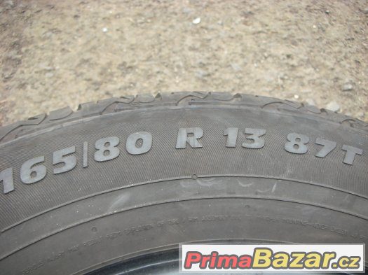 PRODÁM 1KS LETNÍ PNEU SEMPERIT COMFORT-LIFE 165/80/13/87T – fotografie 5