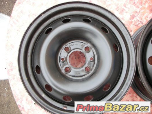 PRODÁM 1KS POUŽITÝ PLECHOVÝ DISK NA FIAT 5.5x14 ET37 – fotografie 1