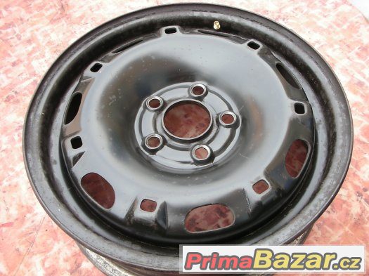 PRODÁM 1KS POUŽITÝ PLECHOVÝ DISK NA ŠKODA FABIE/VW 5x14 ET35 – fotografie 2