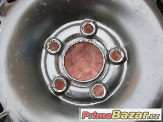 PRODÁM 1KS POUŽITÝ PLECHOVÝ DISK NA ŠKODA FABIE/VW 5x14 ET35 – fotografie 4