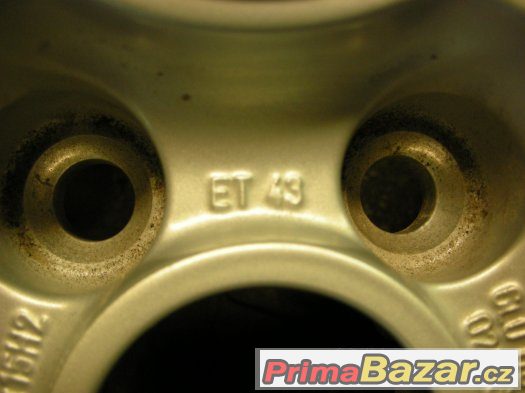 PRODÁM 1KS ORIGINÁL ALU DISK NA SEAT/ŠKODA,VW 6x15 ET 43 – fotografie 5