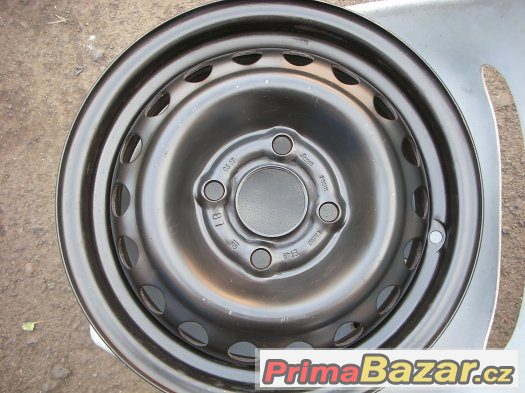 PRODÁM ČERNÝ PLECHOVÝ DISK NA OPEL ASTRA,CORSA 5.5x13 ET49 – fotografie 1