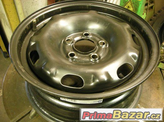 PRODÁM 1KS PLECHOVÝ DISK 6Jx14ET38 NA ŠKODA FABIE,VW – fotografie 1