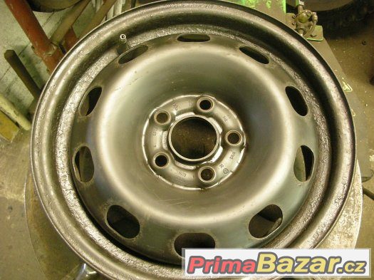PRODÁM 1KS PLECHOVÝ DISK 6Jx14ET38 NA ŠKODA FABIE,VW – fotografie 2
