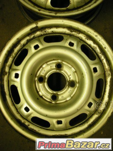 PRODÁM 2KS PLECHOVÝCH DISKŮ NA VW,SEAT,ŠKODA 6x14 ET38 – fotografie 2