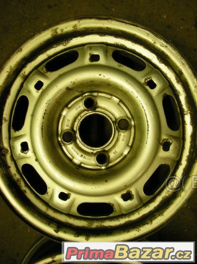 PRODÁM 2KS PLECHOVÝCH DISKŮ NA VW,SEAT,ŠKODA 6x14 ET38 – fotografie 3