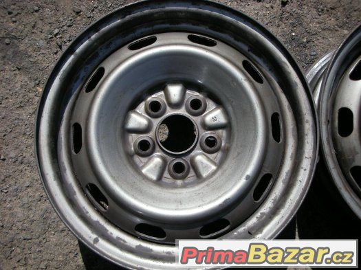 PRODÁM 4KS PLECHOVÉ DISKY NA TOYOTA 5.5x14,5x100,DÍRA 54MM – fotografie 2