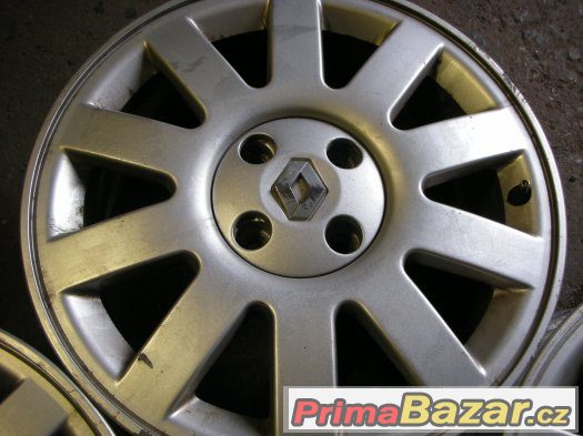 PRODÁM 4KS ORIGINÁL ALUDISKY NA RENAULT LAGUNA 6.5x16 ET43 – fotografie 4