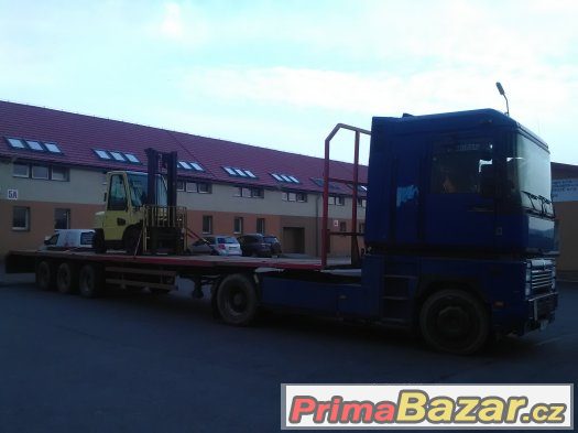 Traktorbagr, rýpadlo, nakládač, hon, dumper, desta – fotografie 1
