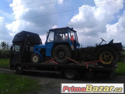Traktorbagr, rýpadlo, nakládač, hon, dumper, desta – fotografie 3