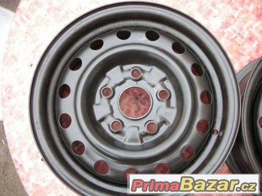 PRODÁM 2KS PLECHOVÝCH DISKŮ NA NISSAN/HONDA 5.5x14 ET28 – fotografie 2