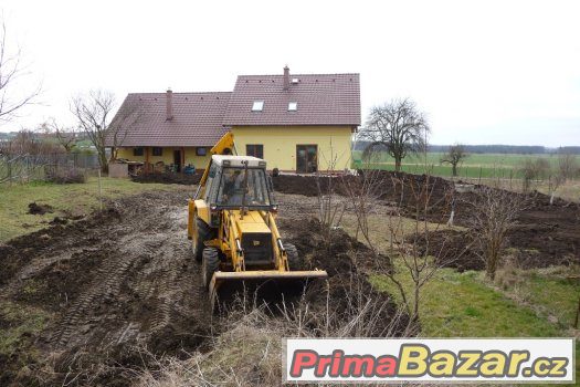 Zemní práce Traktorbagrem JCB 3CX – fotografie 3