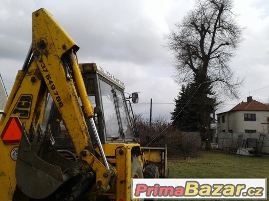 Zemní práce Traktorbagrem JCB 3CX – fotografie 4
