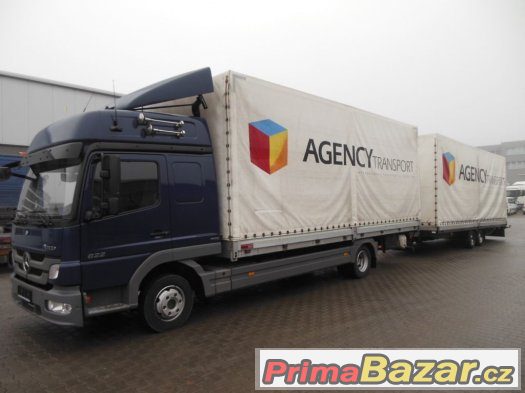 Valník M-B Atego 822 + přívěs AGADOS DONA – fotografie 1