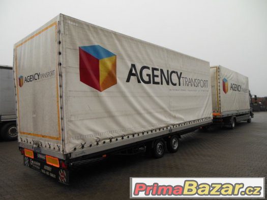 Valník M-B Atego 822 + přívěs AGADOS DONA – fotografie 3