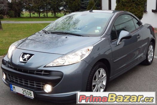 Peugeot 207 cc cabriolet 1,6 benzín 88kw najeto 69829 km – fotografie 2