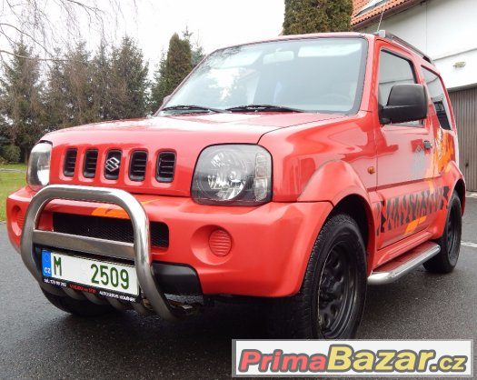 Suzuki Jimny 1,3 60kw r.v. 2001 4x4 tažné – fotografie 1