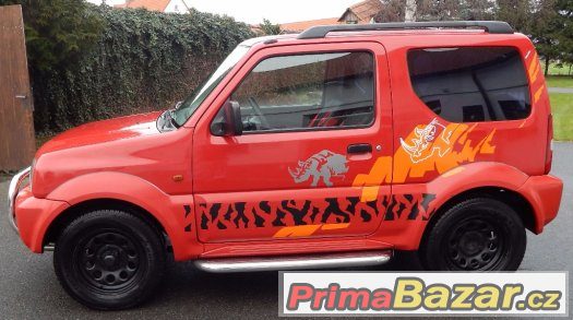 Suzuki Jimny 1,3 60kw r.v. 2001 4x4 tažné – fotografie 3