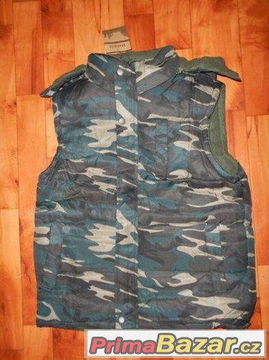 Nová zateplená vesta camo 3 – fotografie 2
