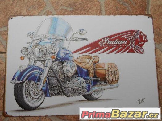 Sběratelská cedule Indian – fotografie 2