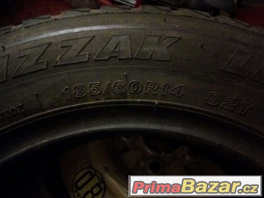 bridgestone blizzak 185/60/14 – fotografie 2