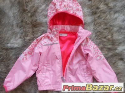 BUNDIČKA RŮŽOVÁ S LEOPARDÍM VZOREM zn.H&M vel.98-KRÁSNÁ